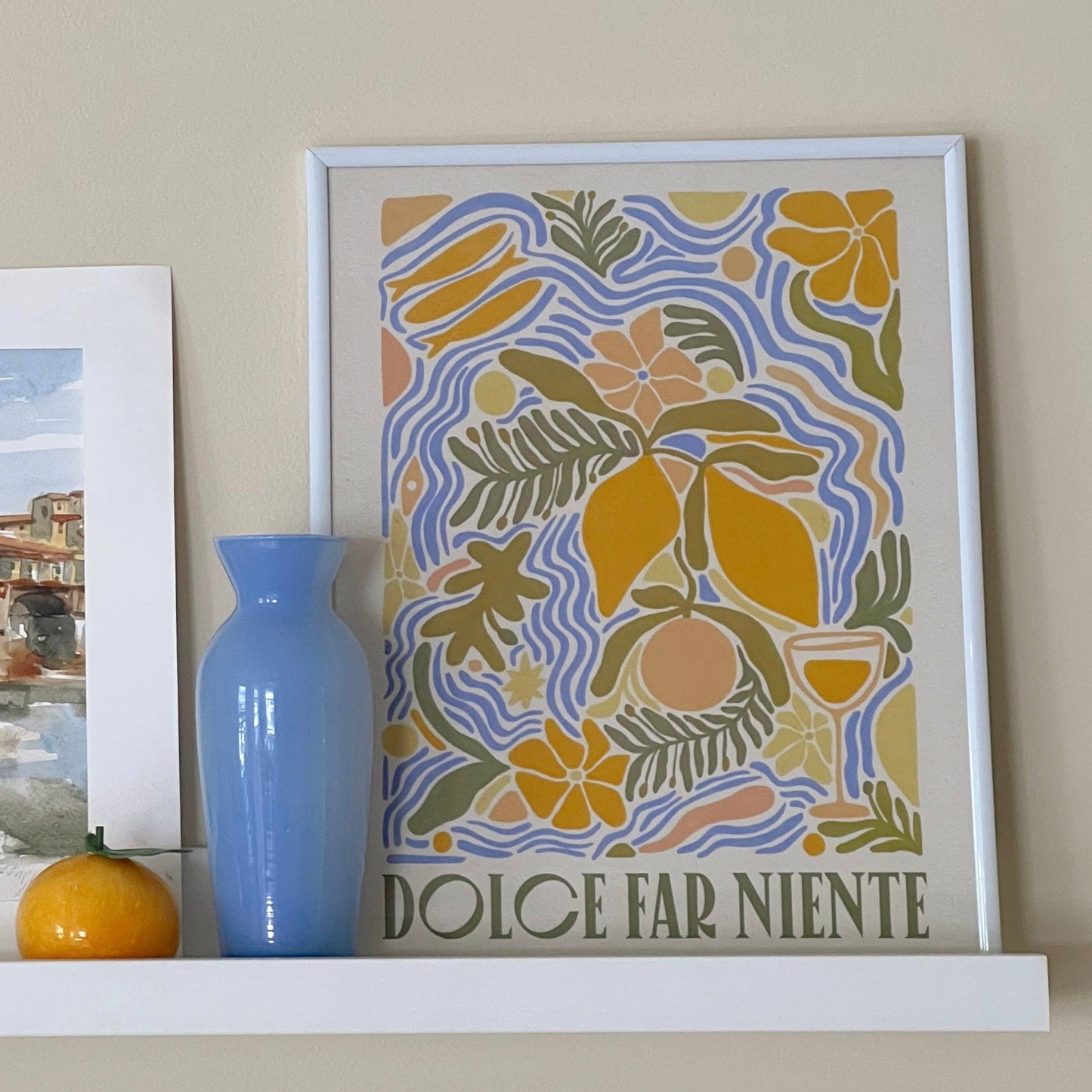 Dolce Far Niente, Italian Summer Art Print
