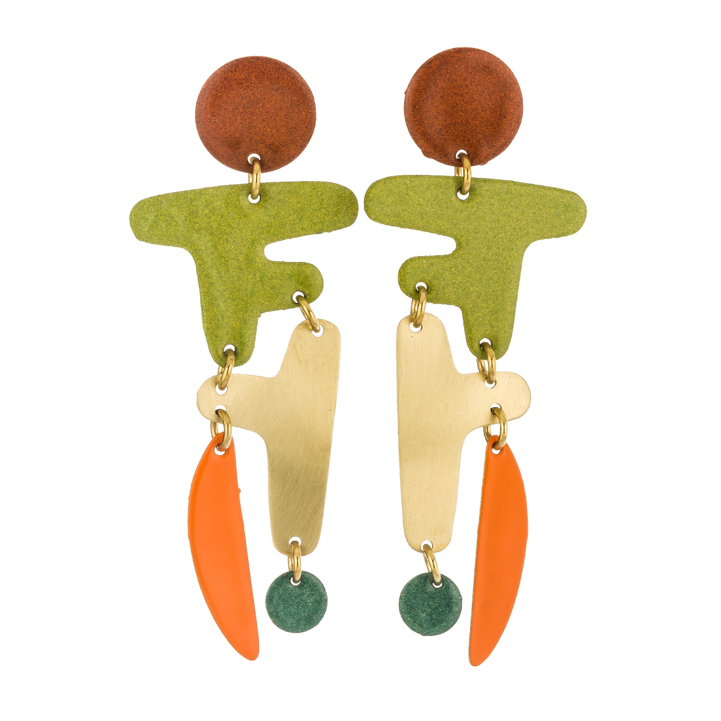 Handmade Mural Earrings