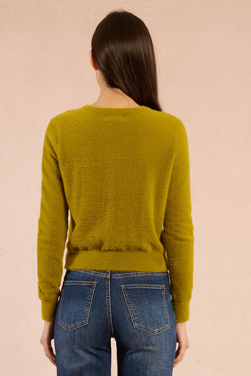 Laci Fuzzy Cardigan