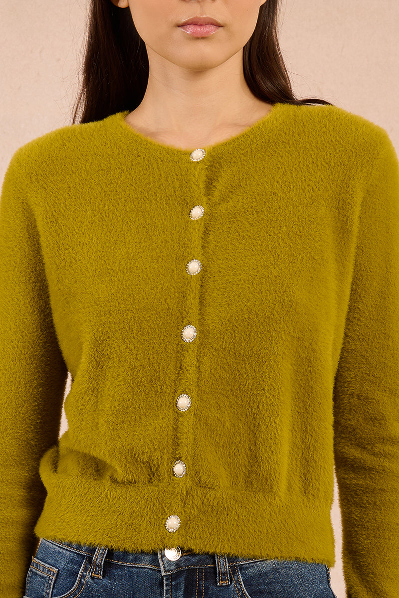 Laci Fuzzy Cardigan