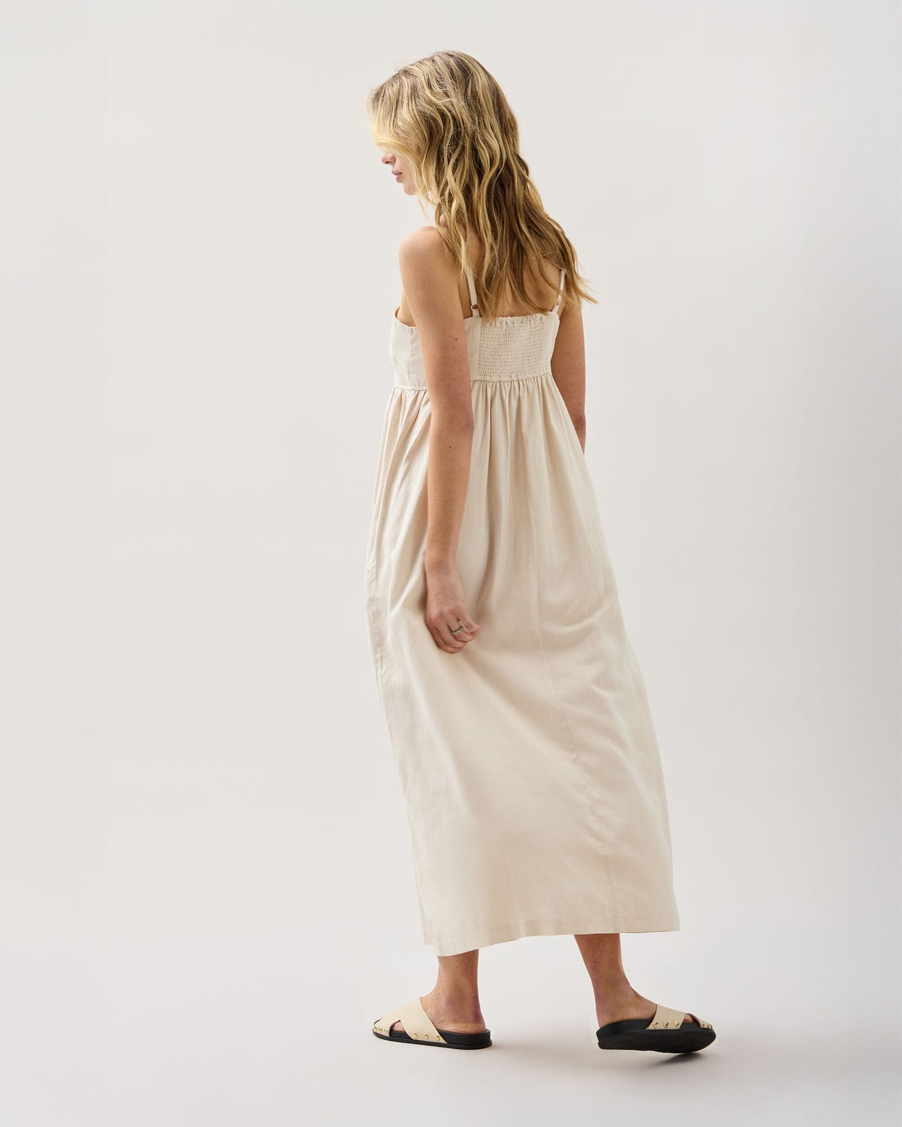 Linen Maxi Dress