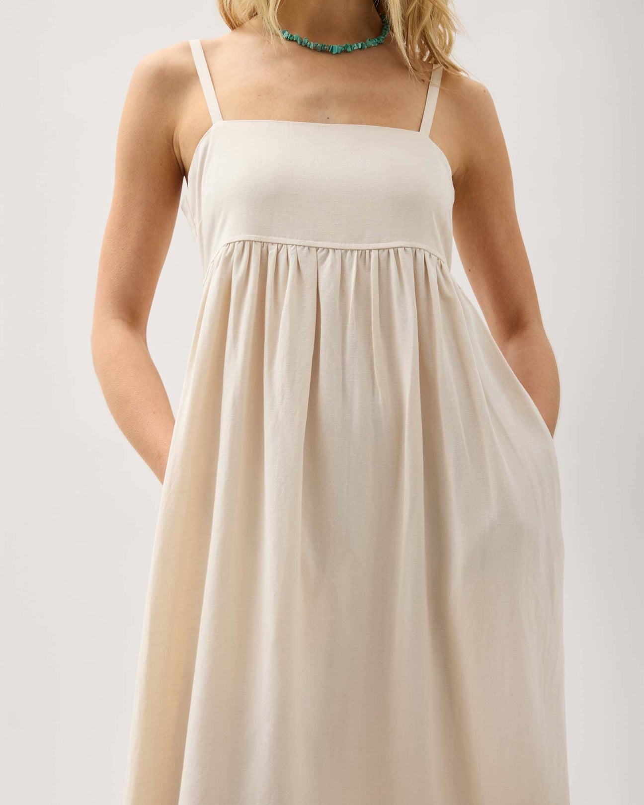 Linen Maxi Dress