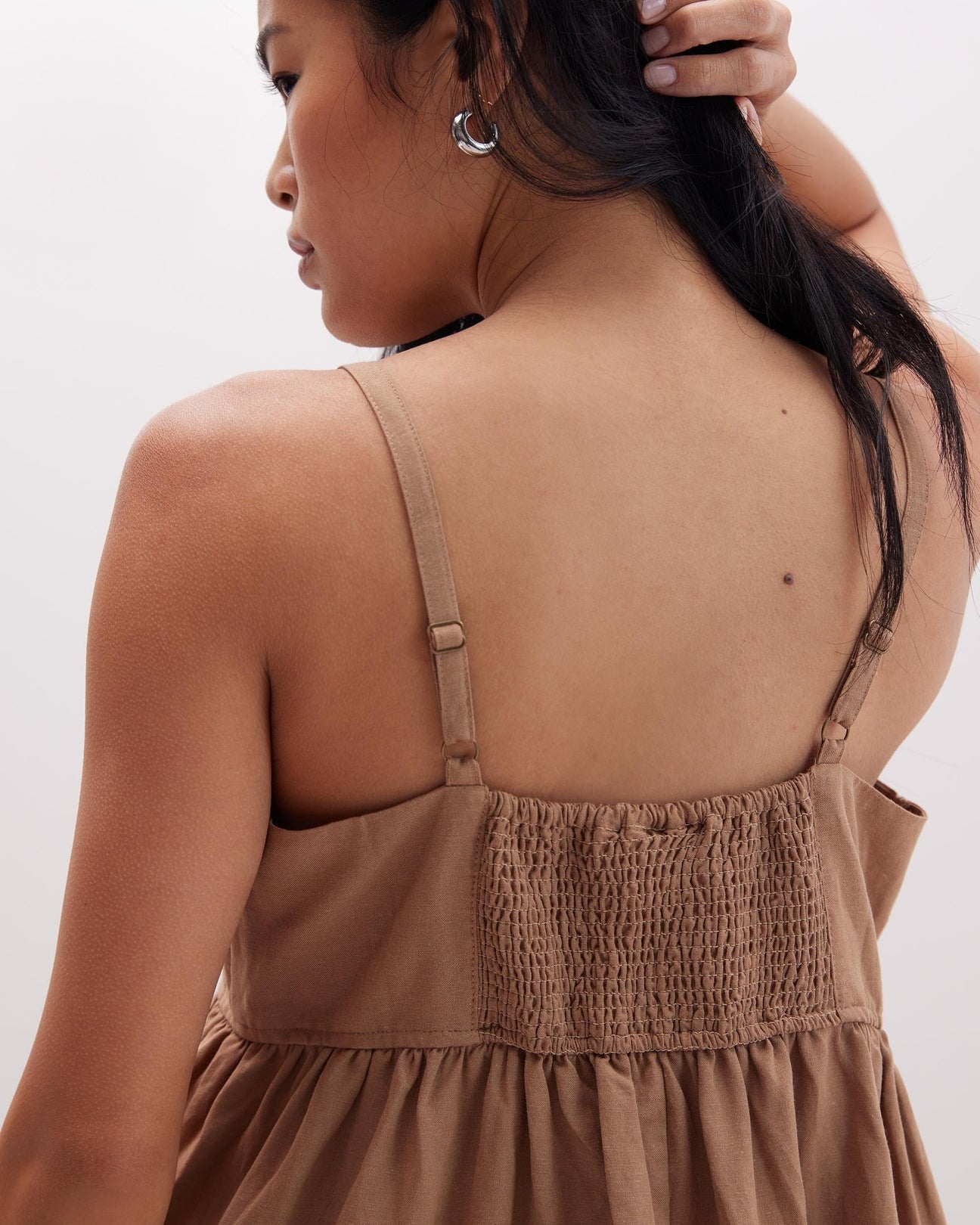 Linen Maxi Dress