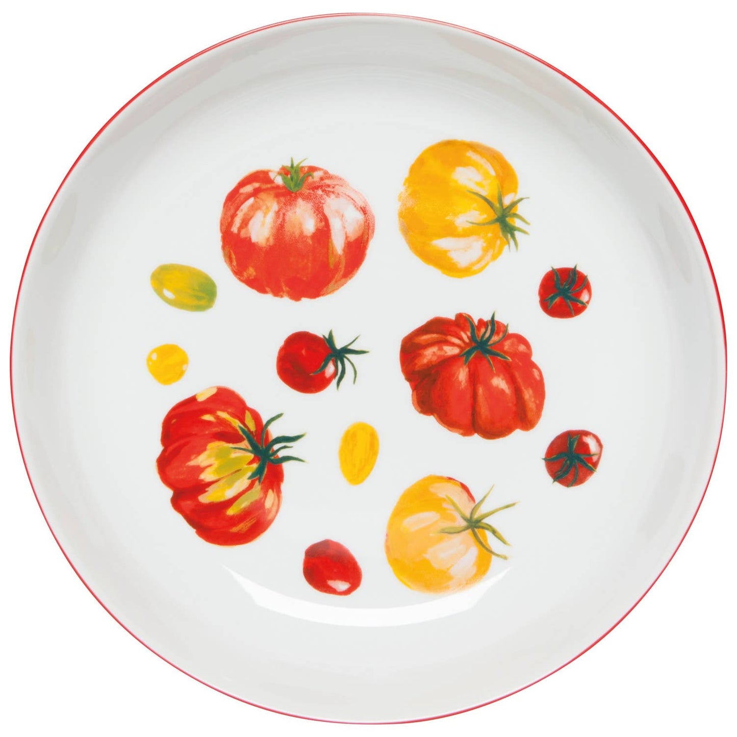 Porcelain Heirloom Tomatoes Serving Bowl