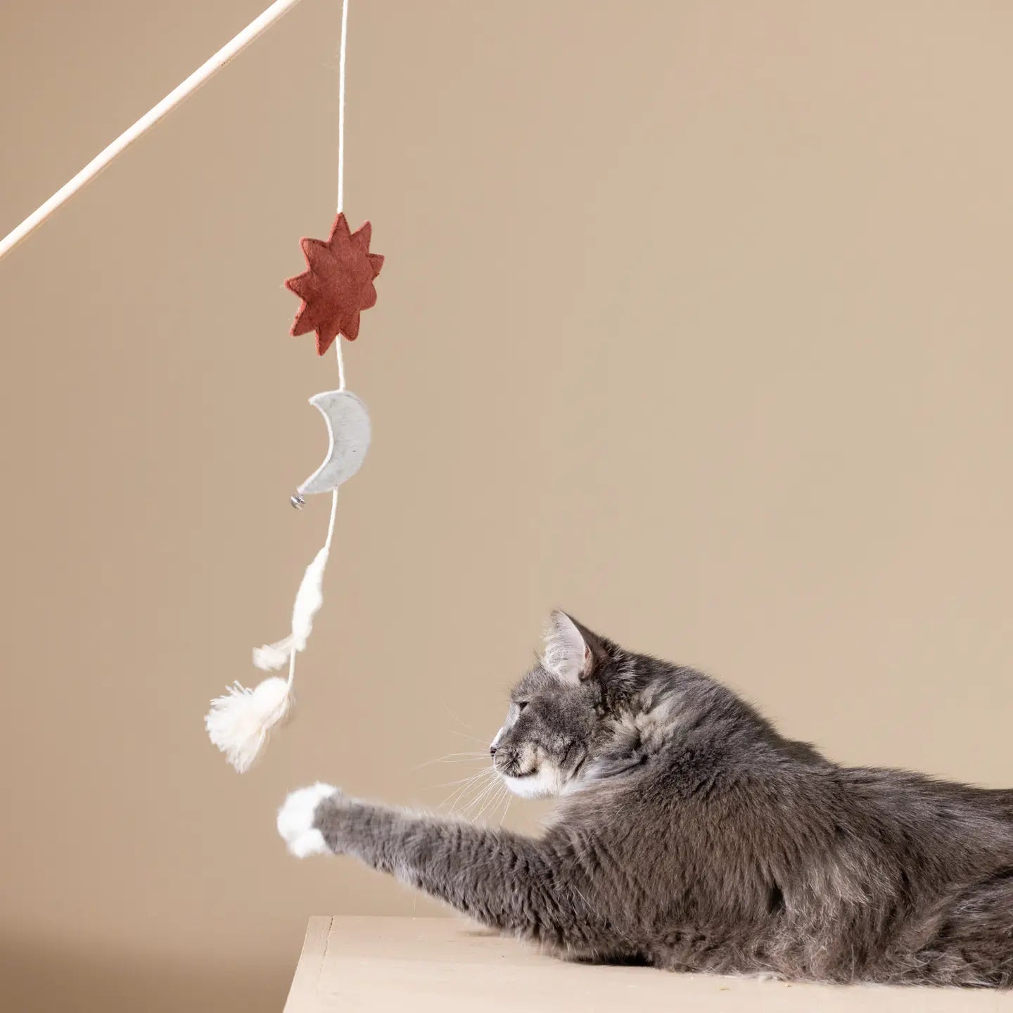 Happy Skies Multi Sensory Teaser Cat Toy