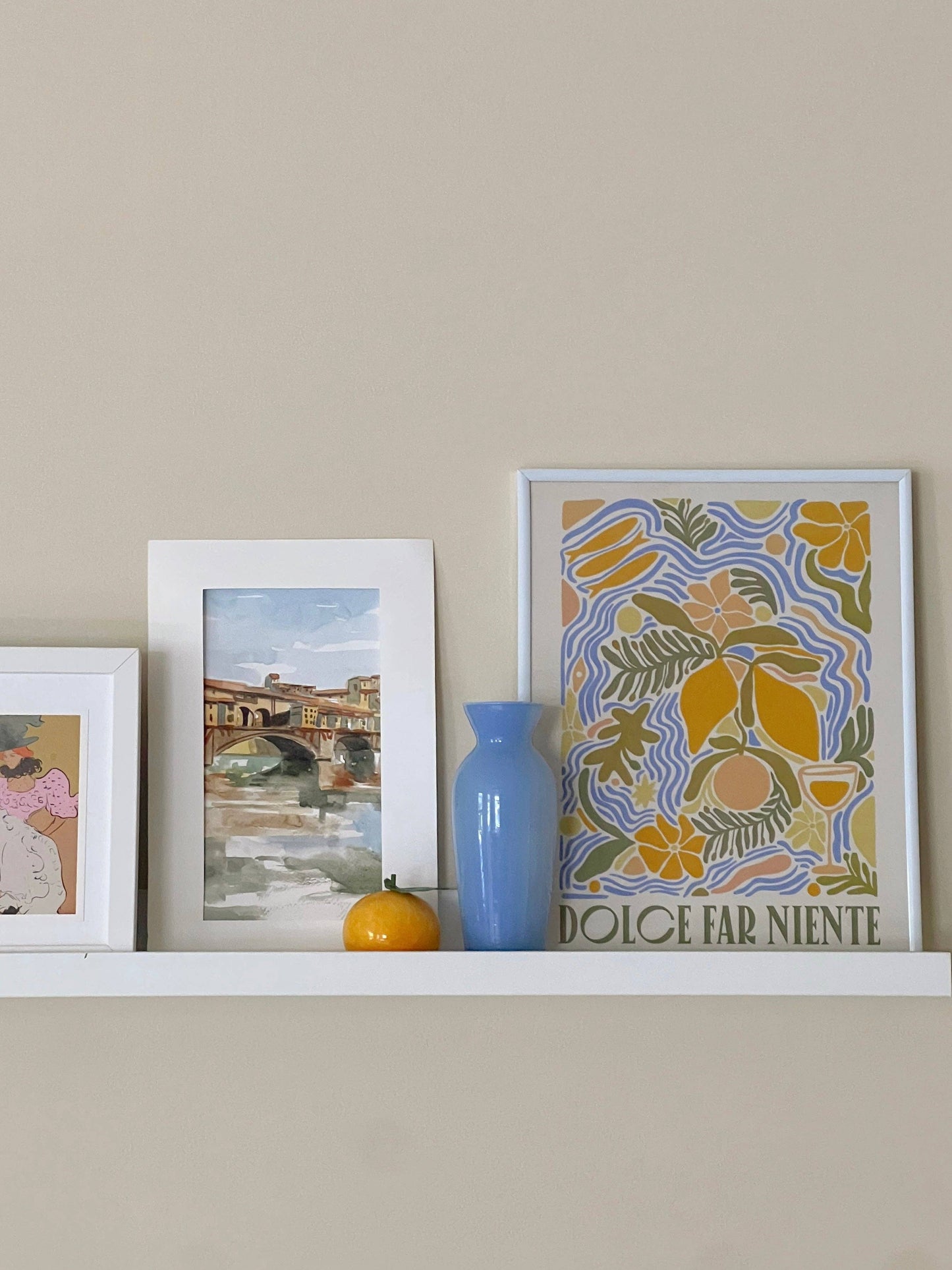 Dolce Far Niente, Italian Summer Art Print