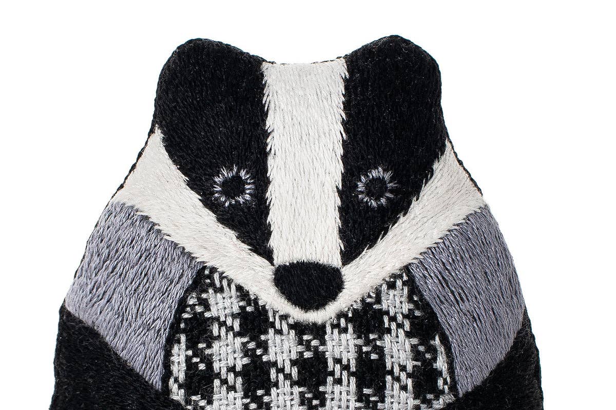 Badger Embroidery Kit