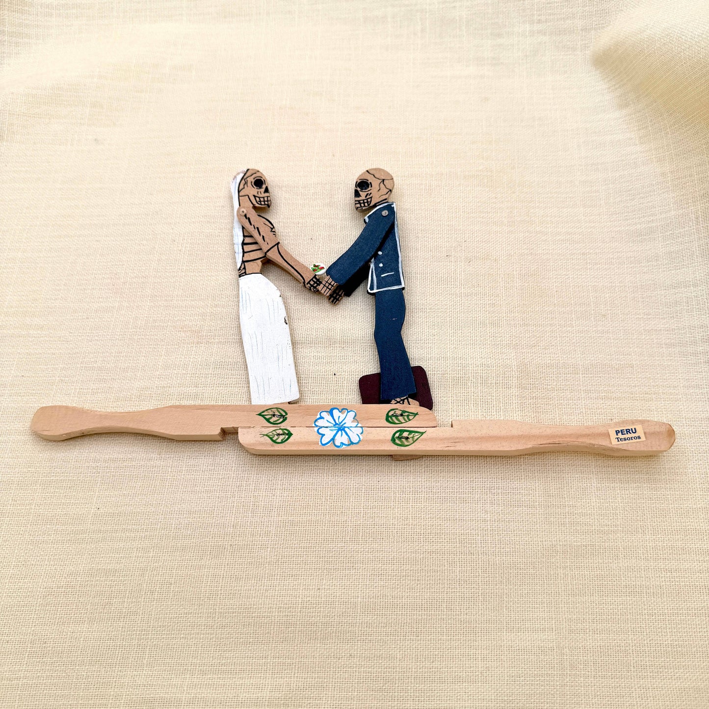 Wedding Skeleton Karate Figures