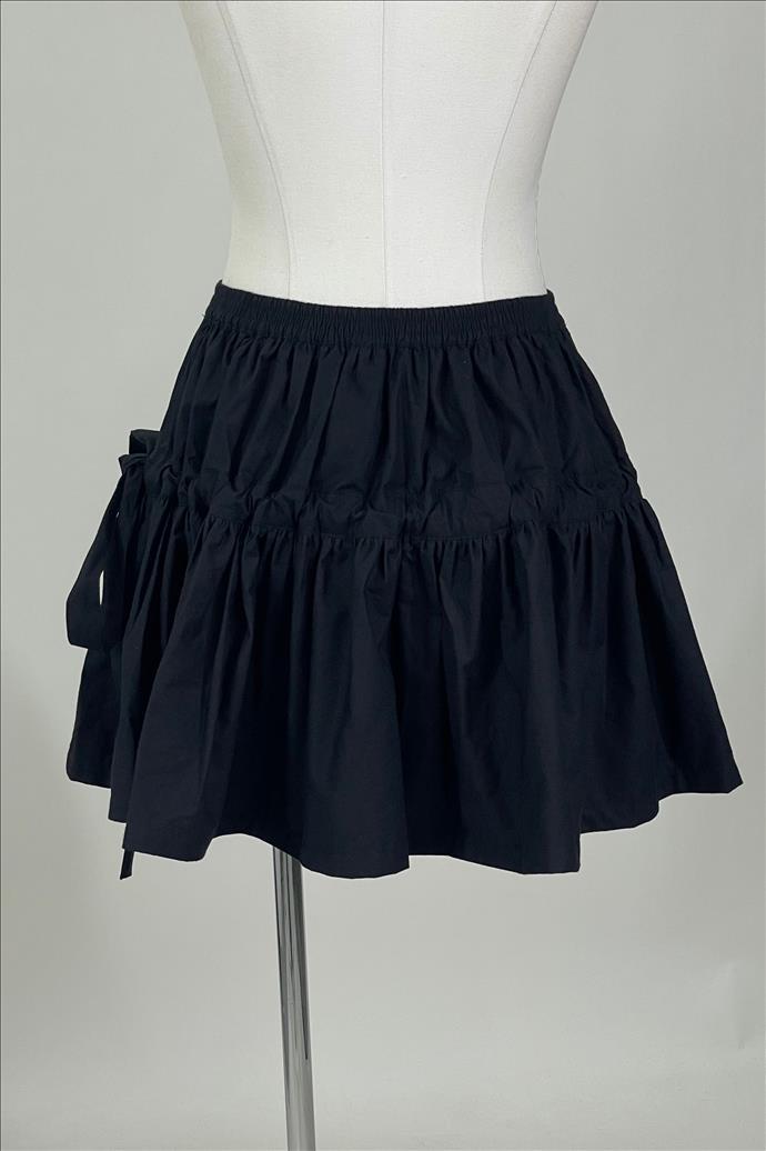 Havre Tie Mini Skirt