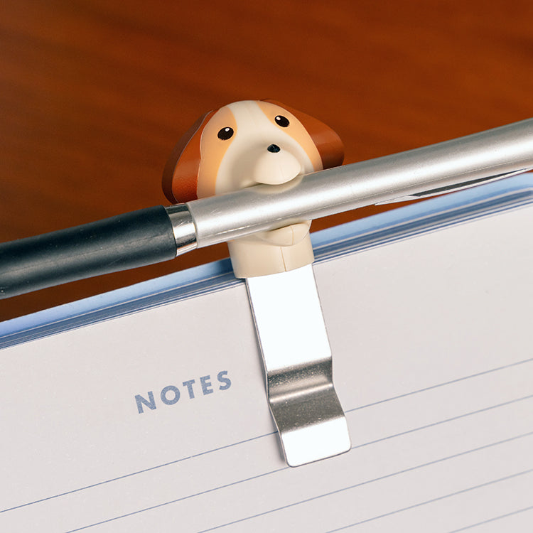 Pen-Holding Pup