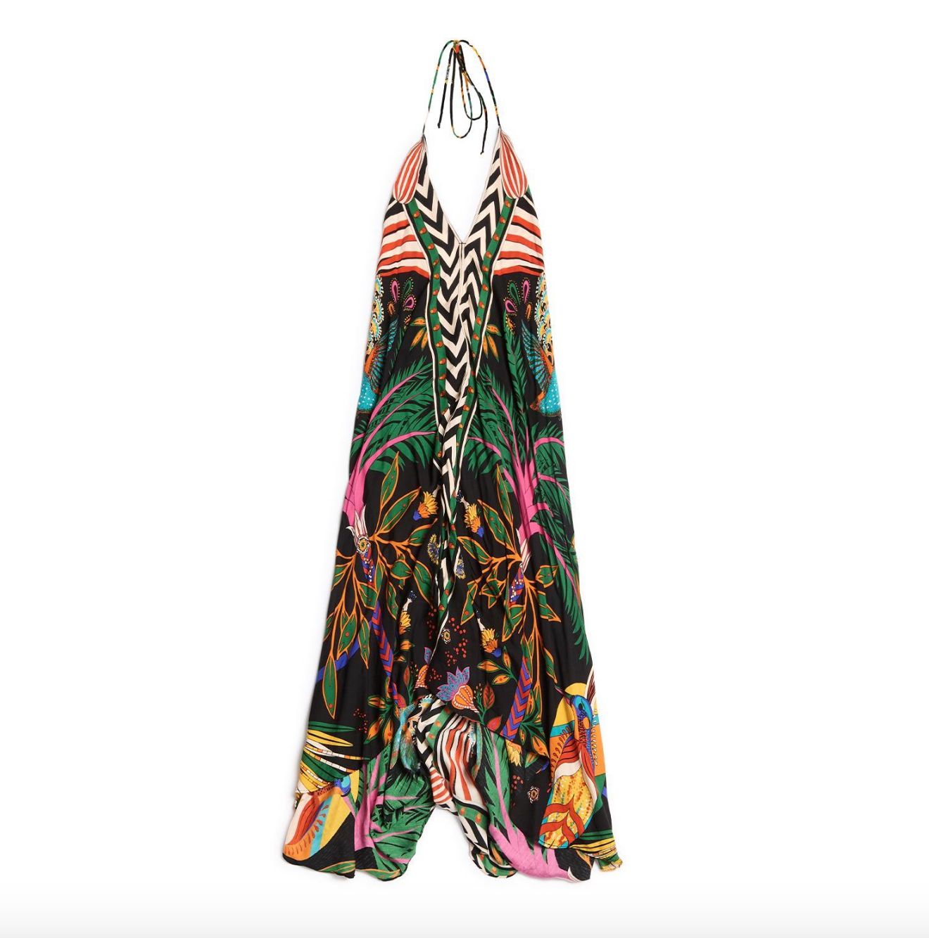 Wild Paris India Print Dress