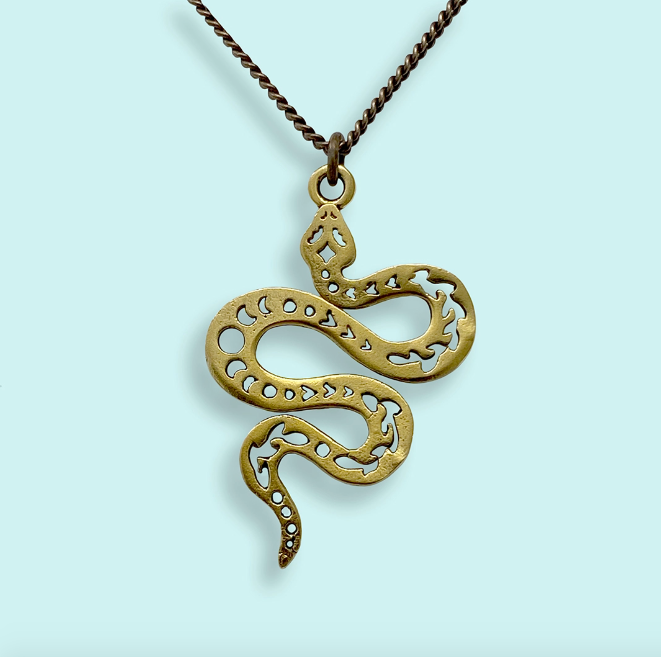 Spangled Snake Necklace