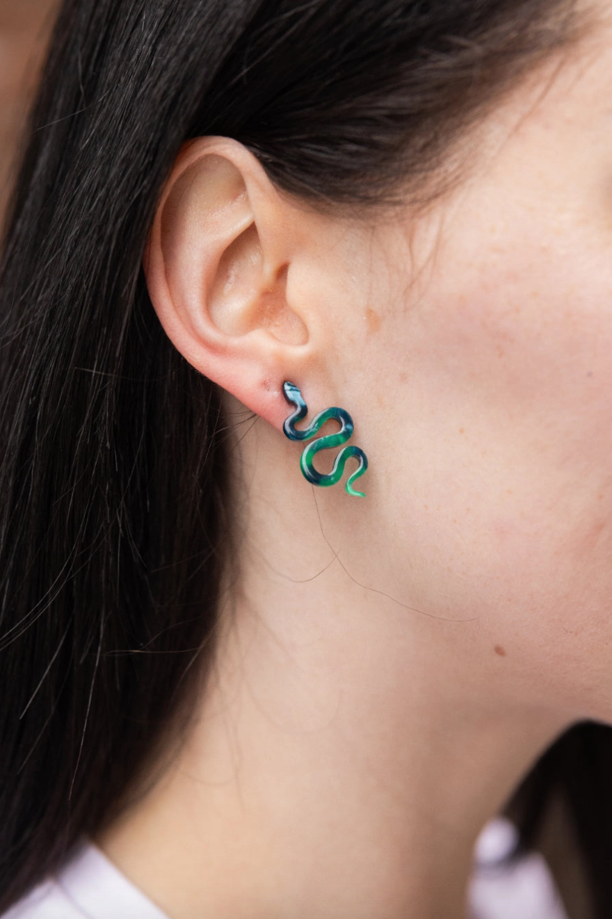 Snake Stud Earrings