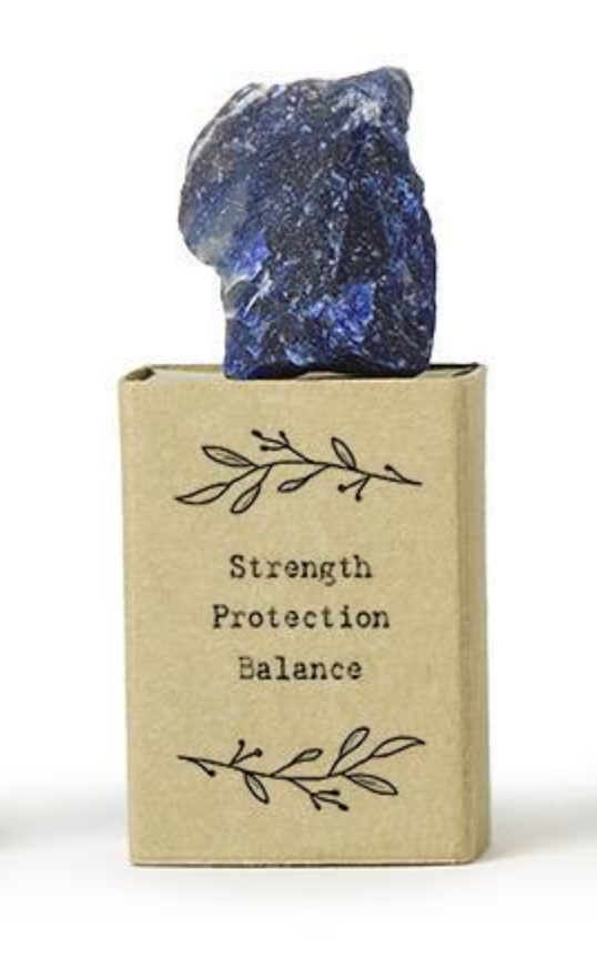 Crystal Matchbox with Sayings