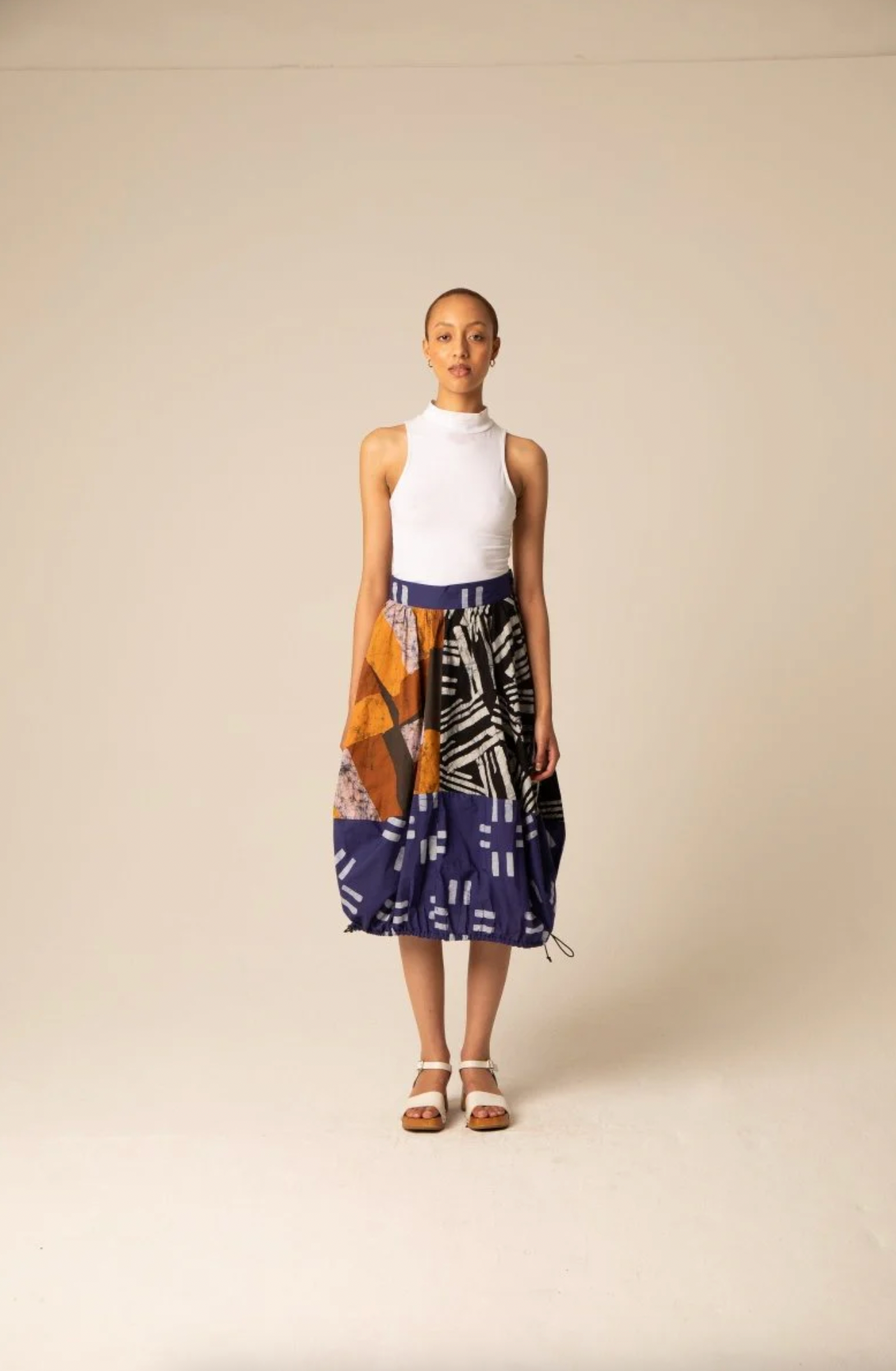 Hand Dyed Fafali Skirt in Virtual Reality