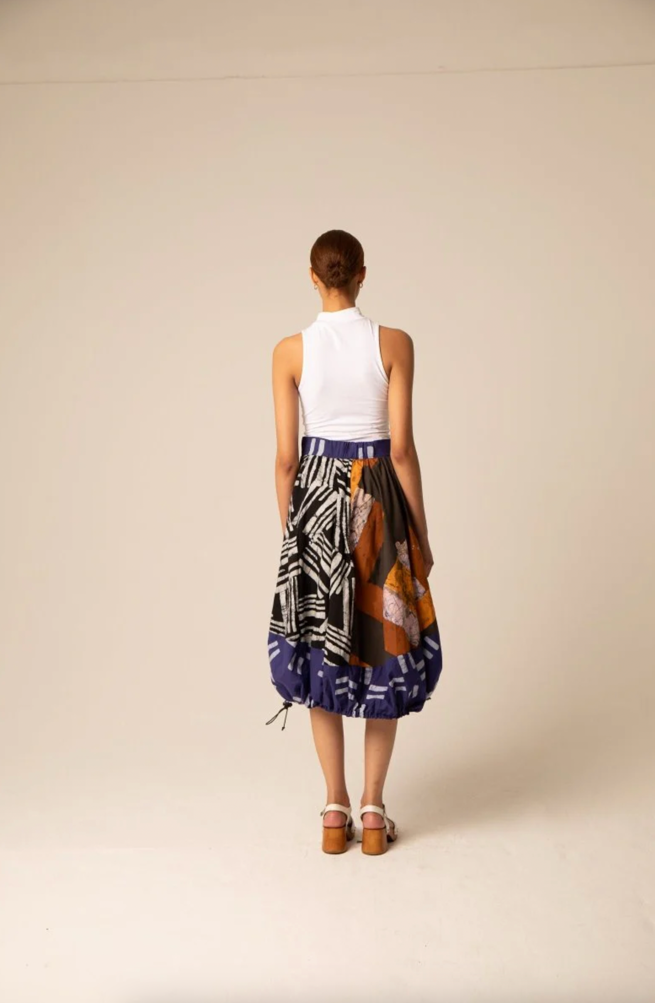 Hand Dyed Fafali Skirt in Virtual Reality