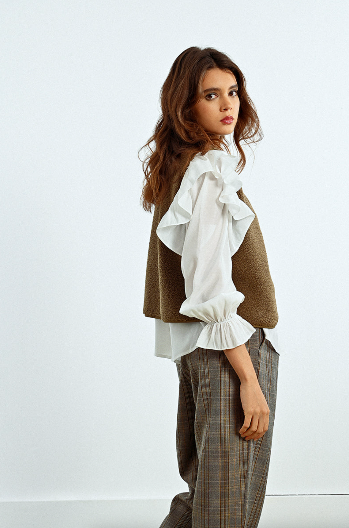 Edith Plaid Pants