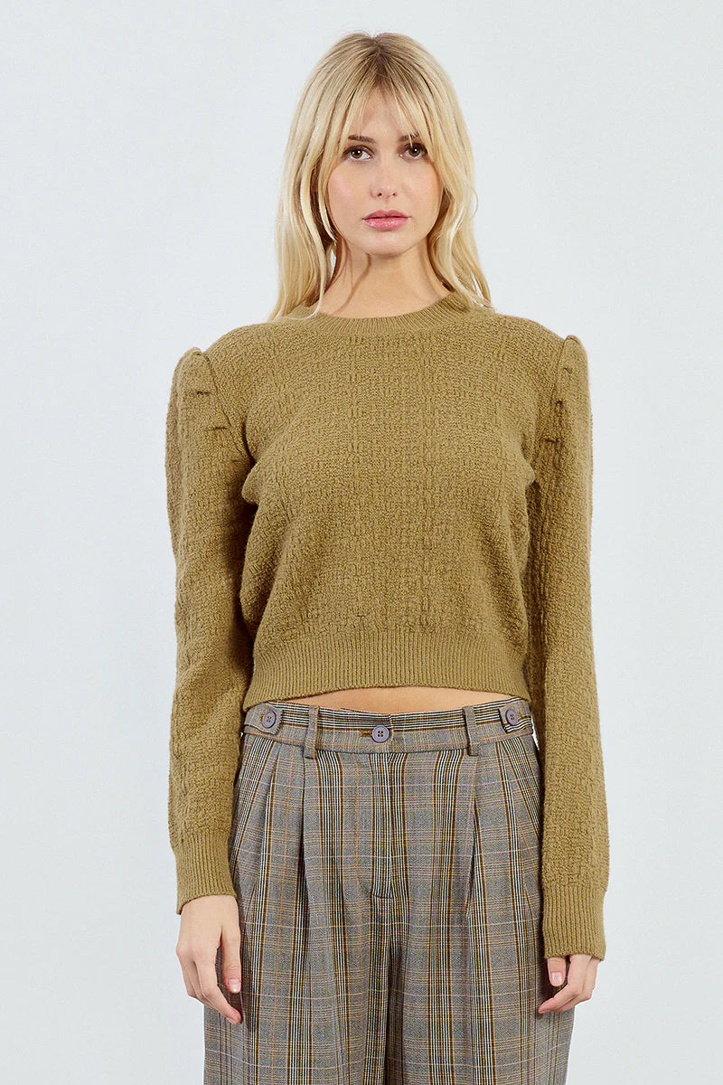 Maisie Puff Sleeve Sweater