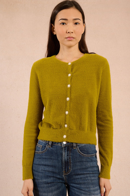 Laci Fuzzy Cardigan