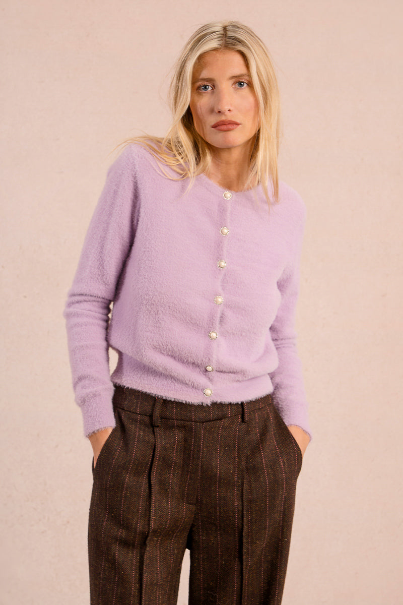 Laci Fuzzy Cardigan