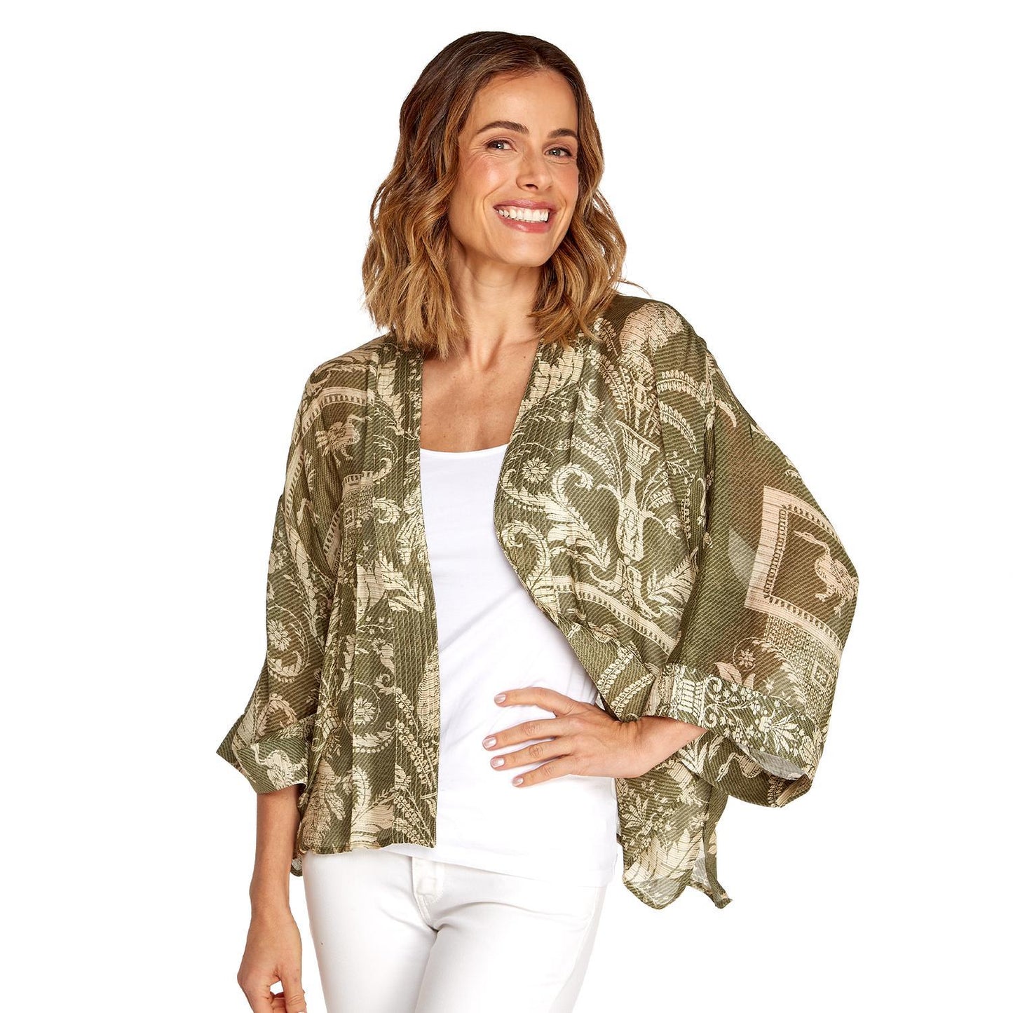 Oiseau Short Kimono