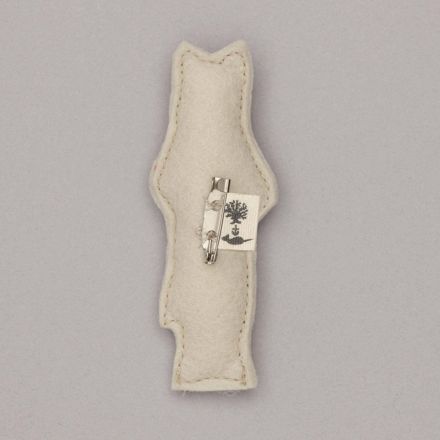 Fox with Snail Pin