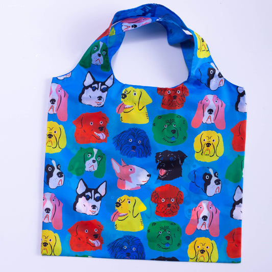 Dogs Art Sack® by Kristina Micotti Reusable Tote Bag