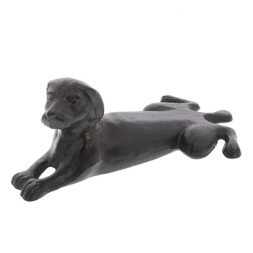 Cast Iron Lab Dog Door Wedge