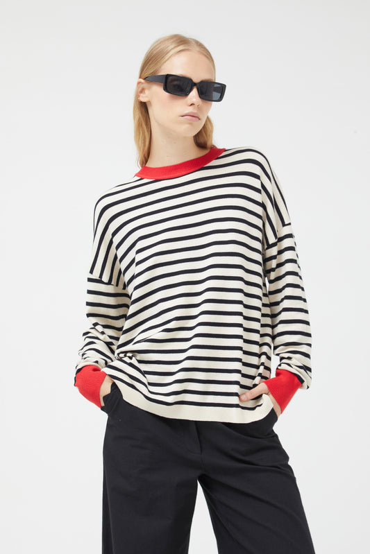 Coraline Striped Long Sleeve Top
