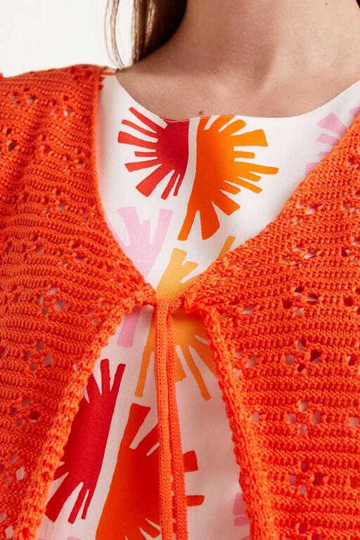 Moriko Crochet Vest