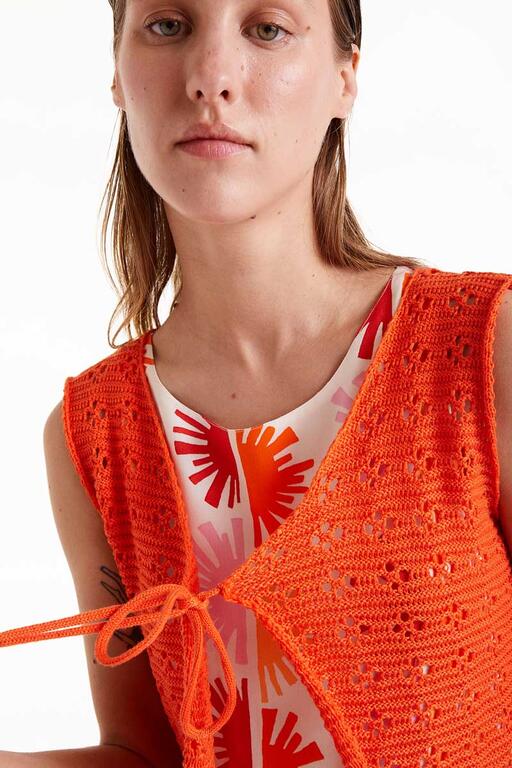 Moriko Crochet Vest