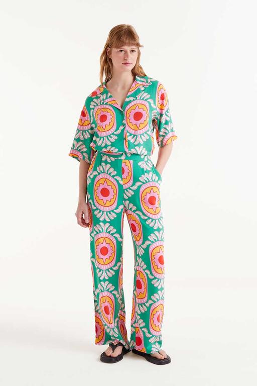 Hinata Printed Pants