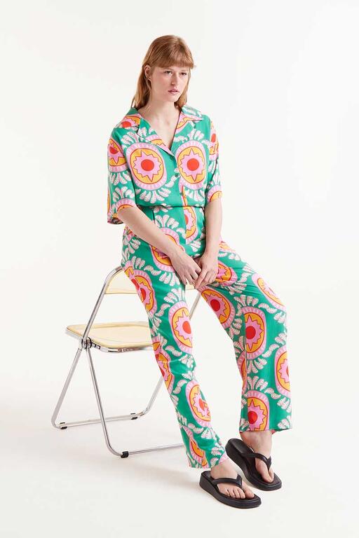 Hinata Printed Pants