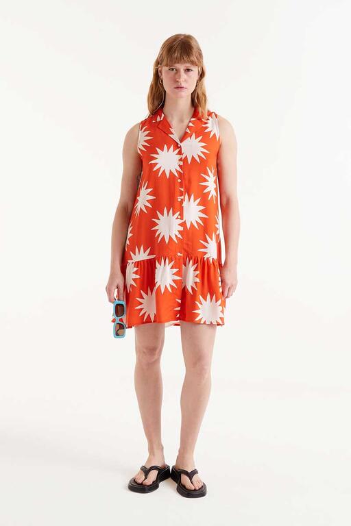 Nanami Printed Mini Dress