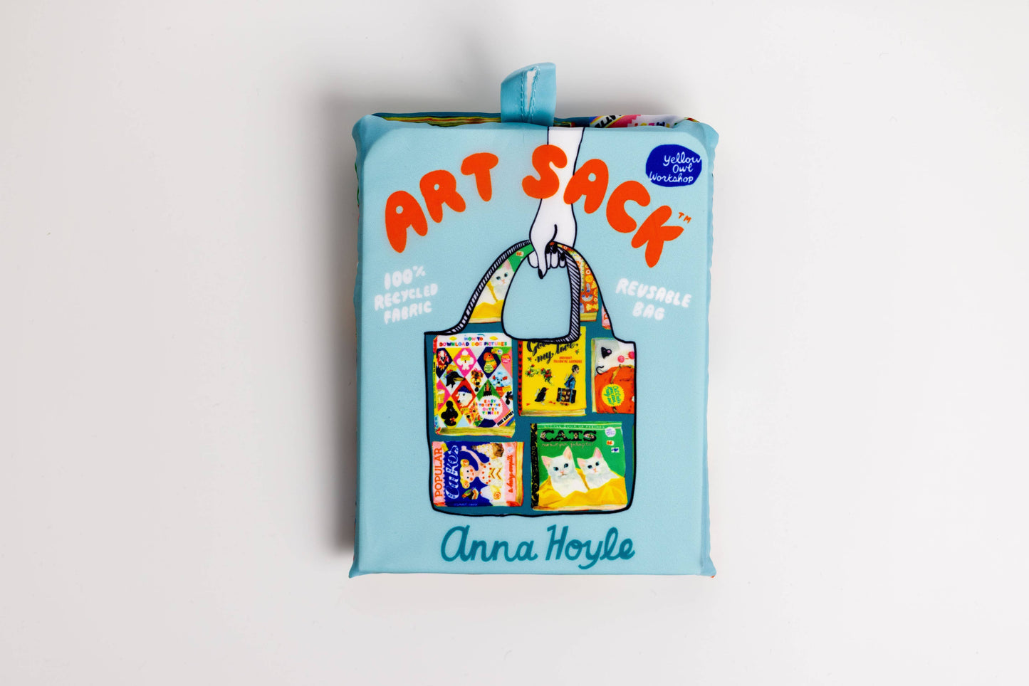 Useless Books Art Sack® by Anna Hoyle Reusable Tote