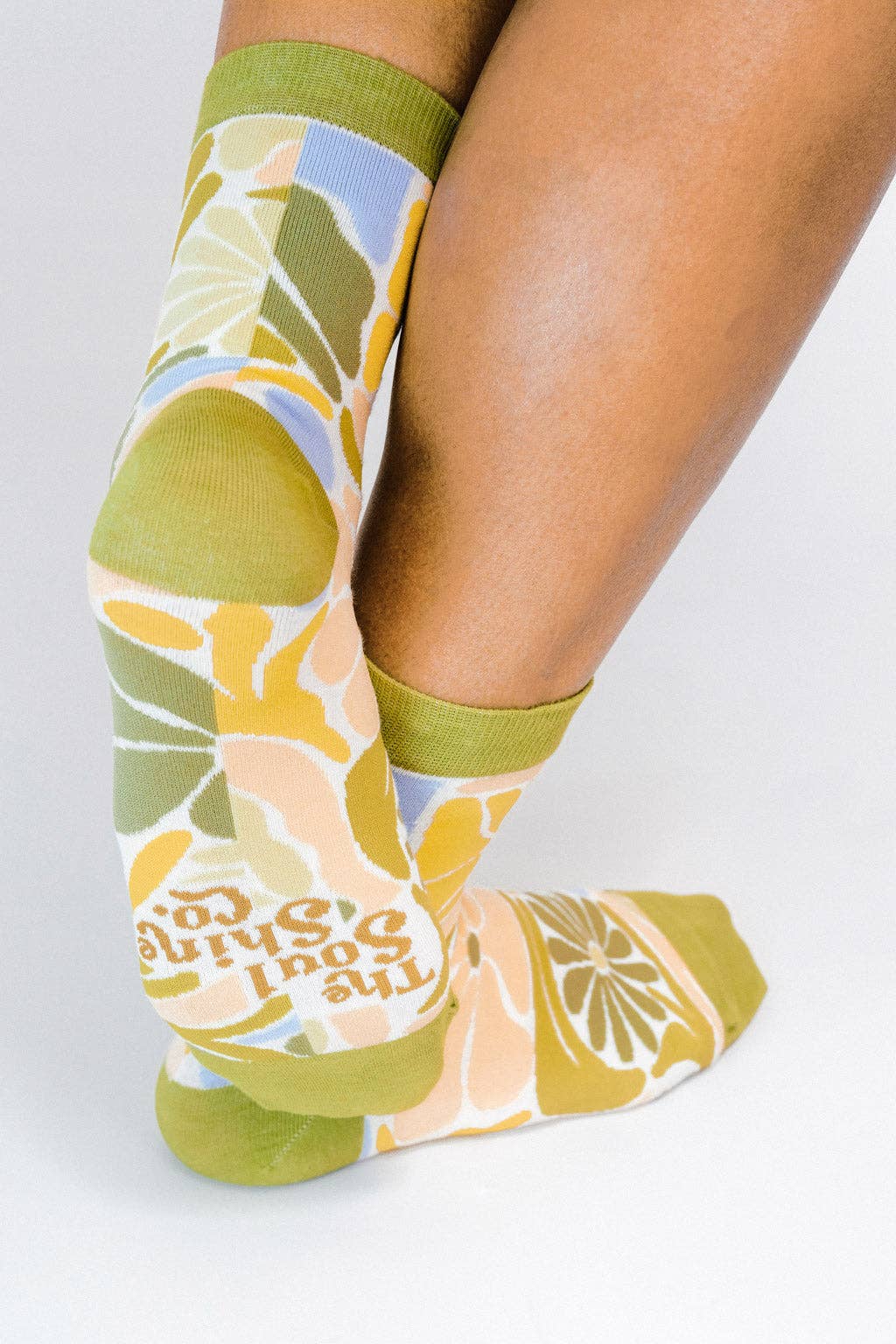 Soulshine Co. Flowers Knit Ankle Sock