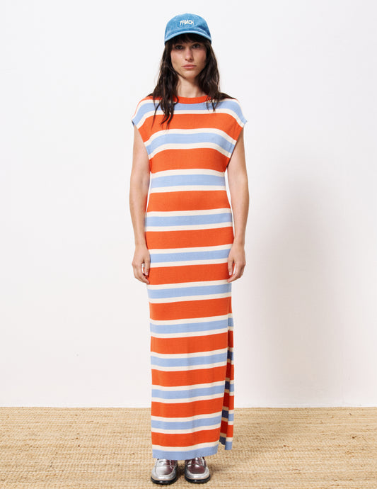 Alette Striped Knit Maxi Dress