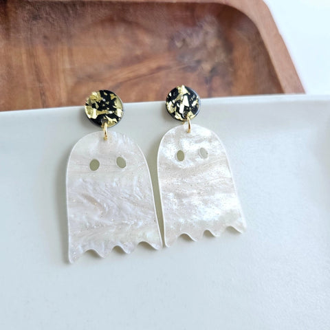 Ghost Dangle Earrings