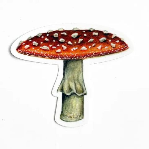 Fly Agaric Mushroom Sticker