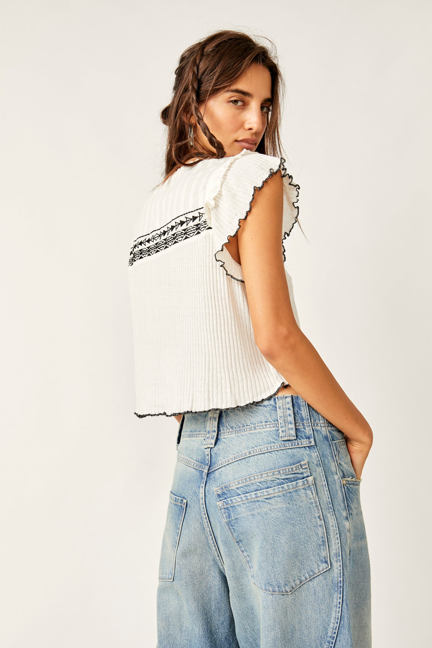 Sarafina Embroidered Top