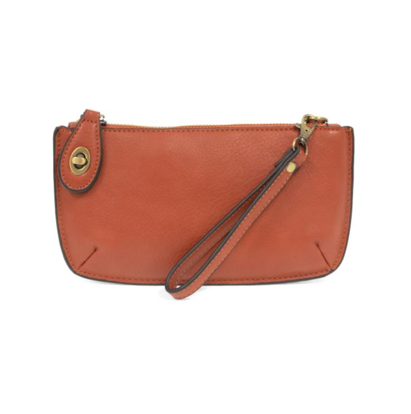 Matte Crossbody Wristlet Clutch