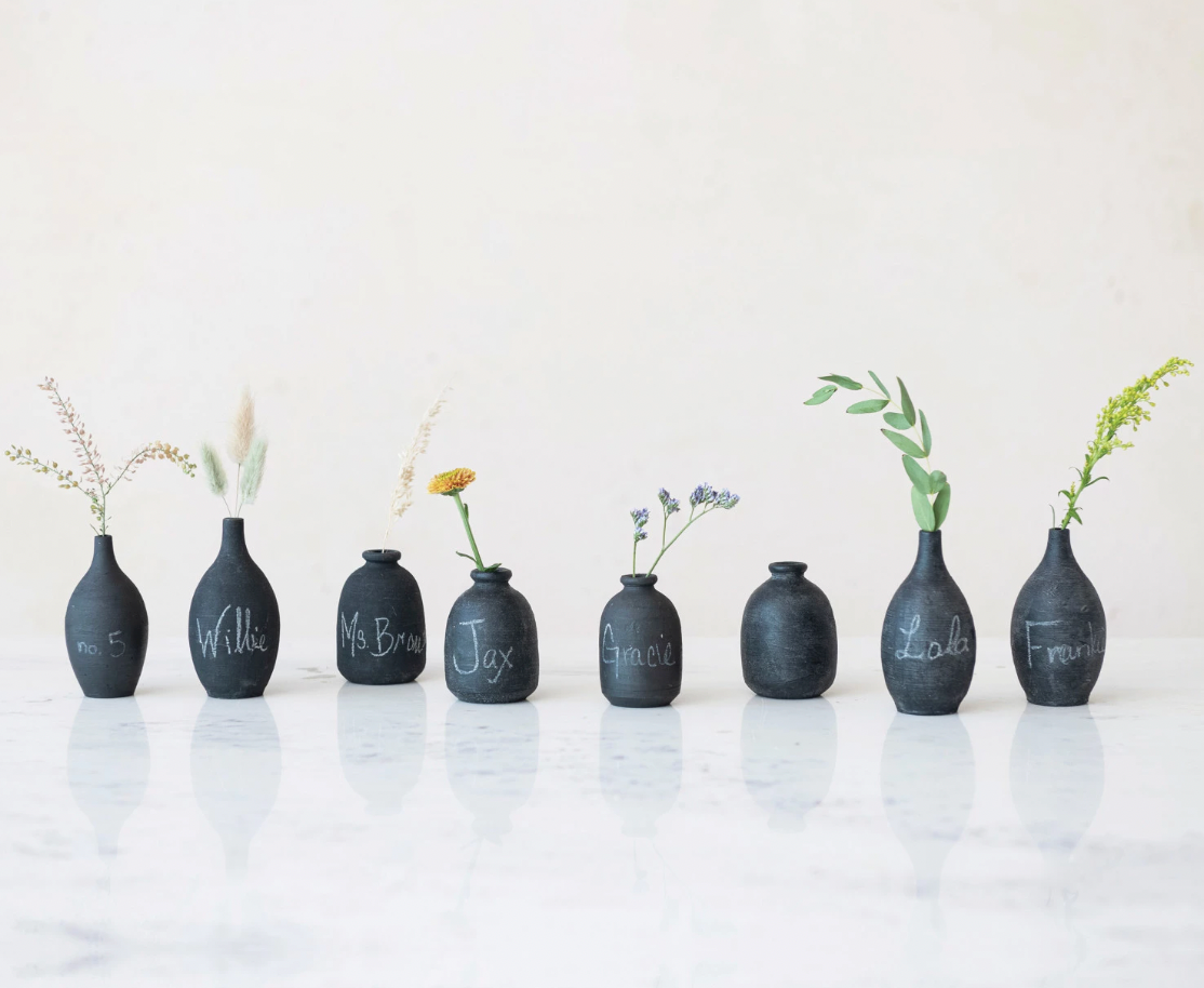 Handmade Terra-cotta Mini Vase, 2 Styles