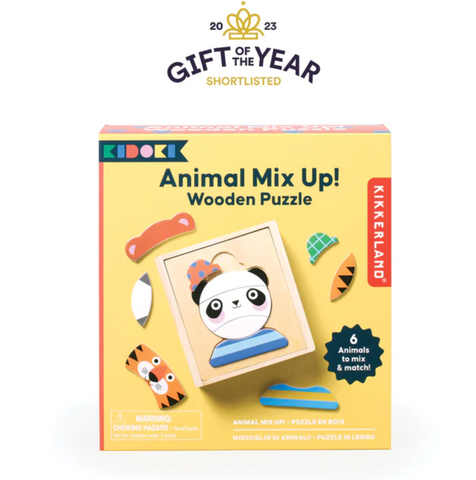 Animal Mix Up! Wooden Puzzle