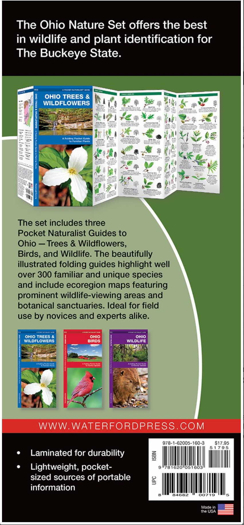 Ohio Nature Set: Field Guides to Wildlife, Birds, Trees & Wildflowers of Ohio