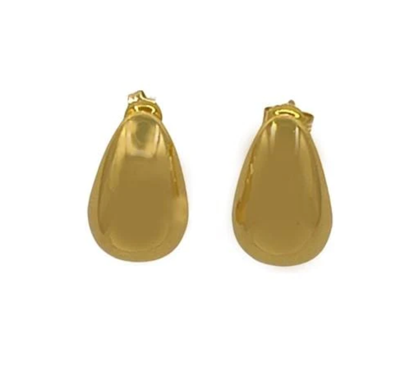 Teardrop Post Earrings