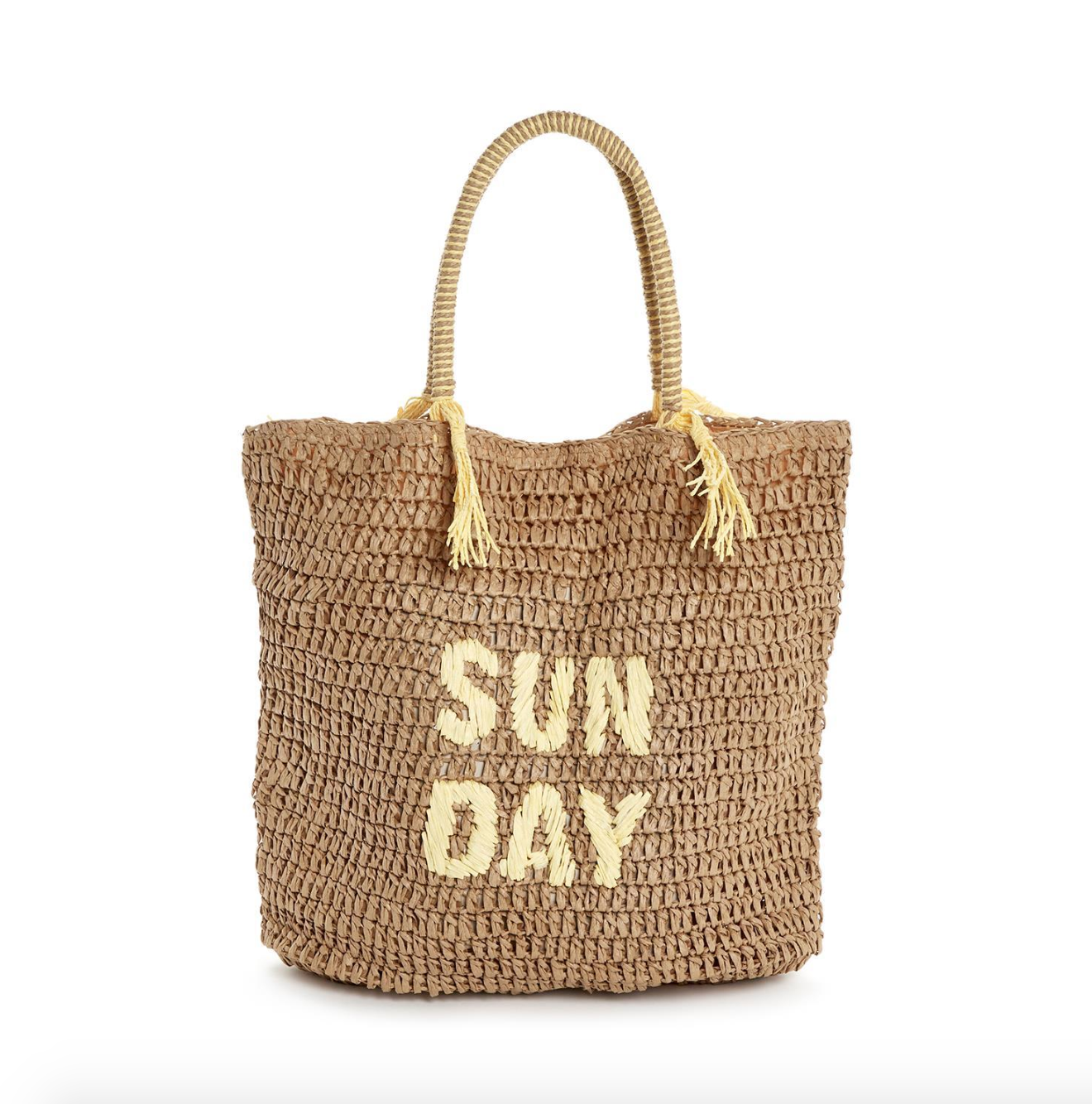 Good Day Embroidered Tote