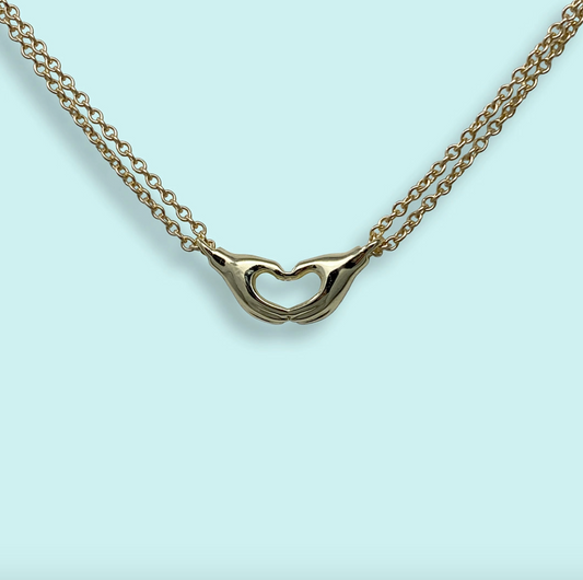 Hand Heart Necklace