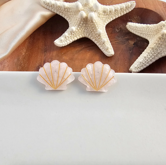 Seashell Stud Earrings