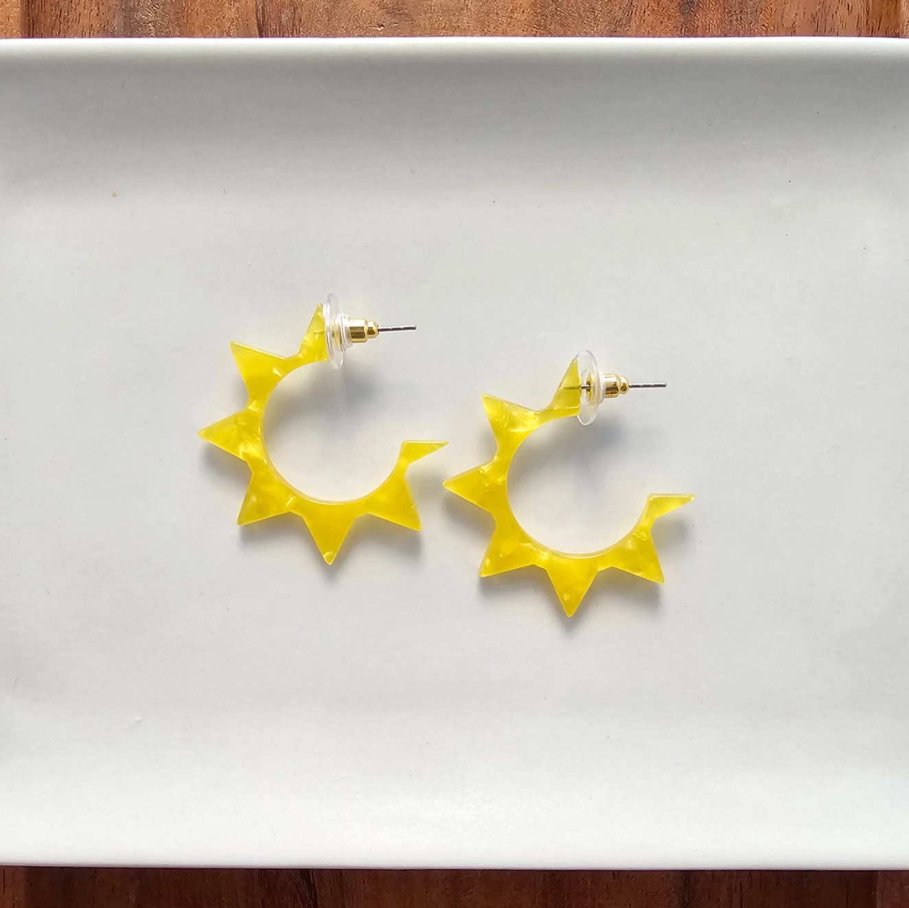 Sunshine Hoop Earrings