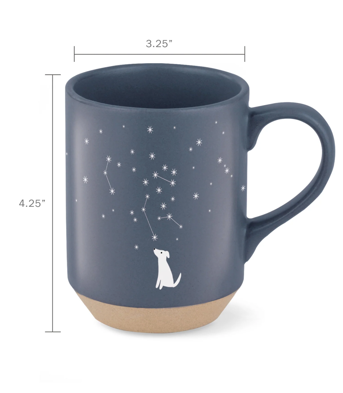 Celestial Dog Stoneware Mug